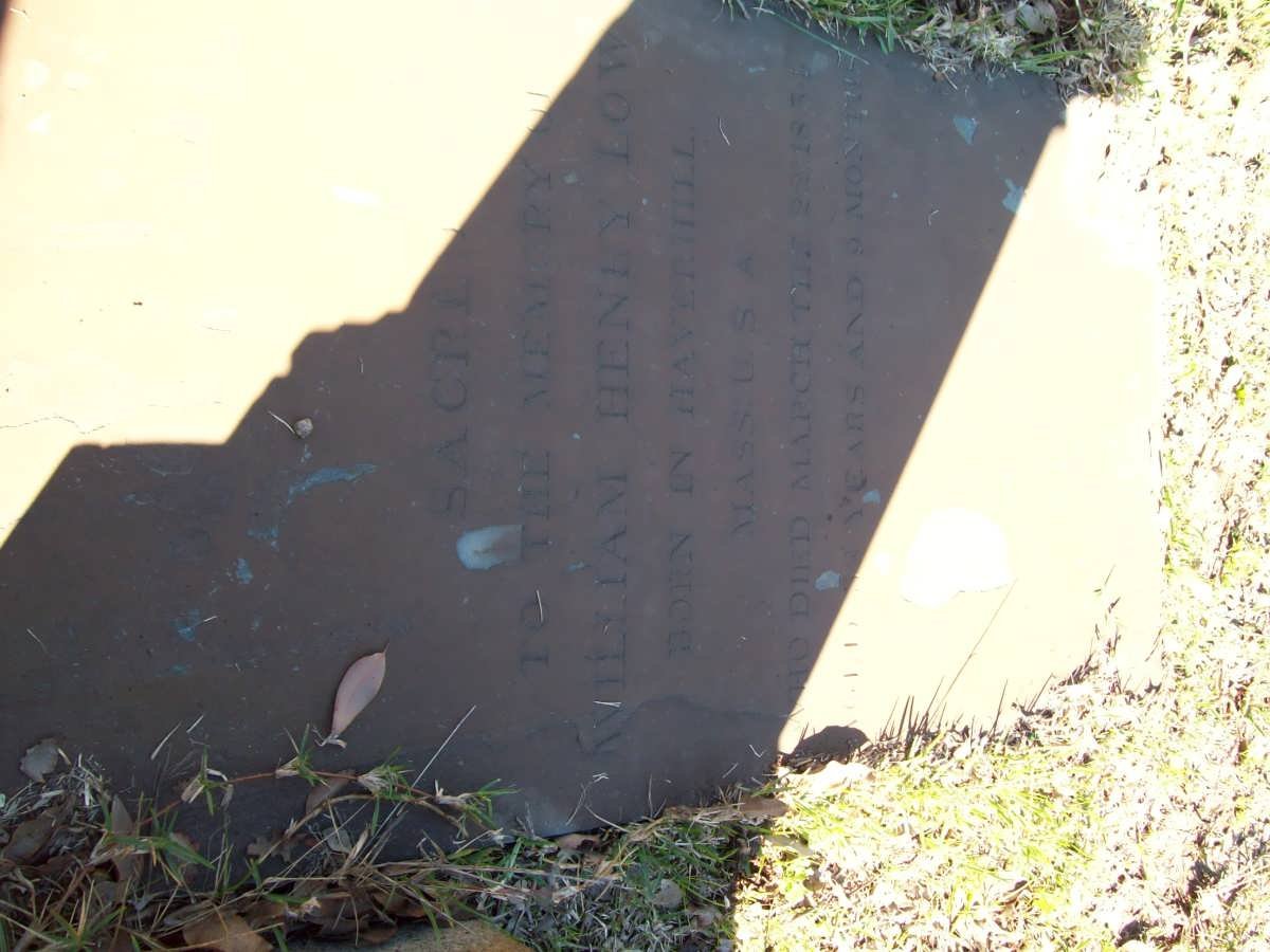 LOW William Henry -1834