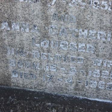 LOUBSER Anna Catherine 1890-1962