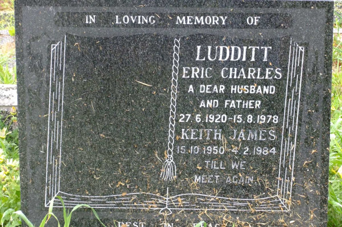 LUDDITT Eric Charles 1920-1978 :: LUDDITT Keith James 1950-1984
