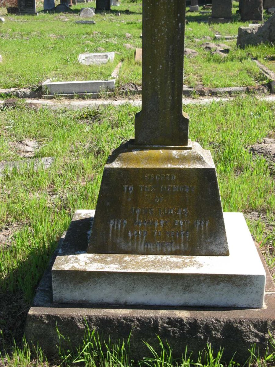 LUCAS George -1927