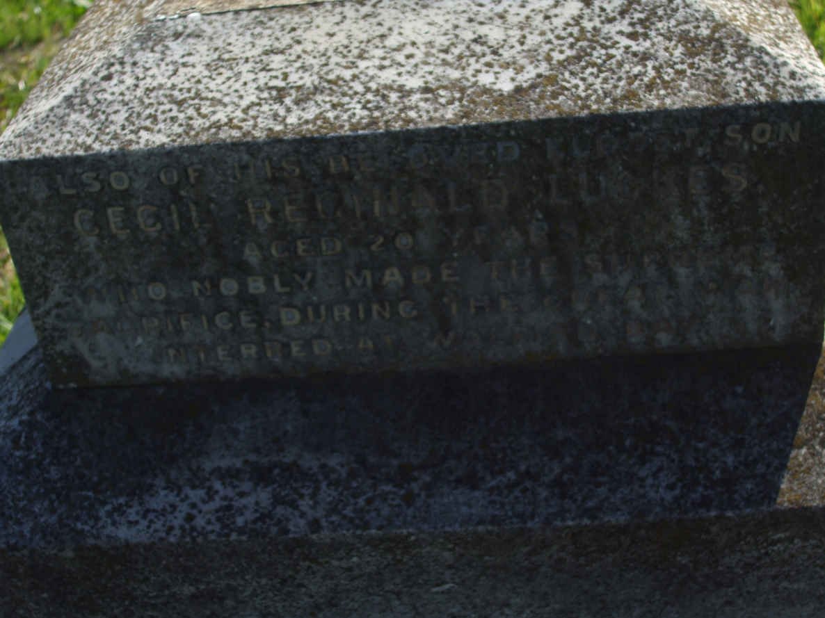 LUCKES Cecil Reginald -1915 