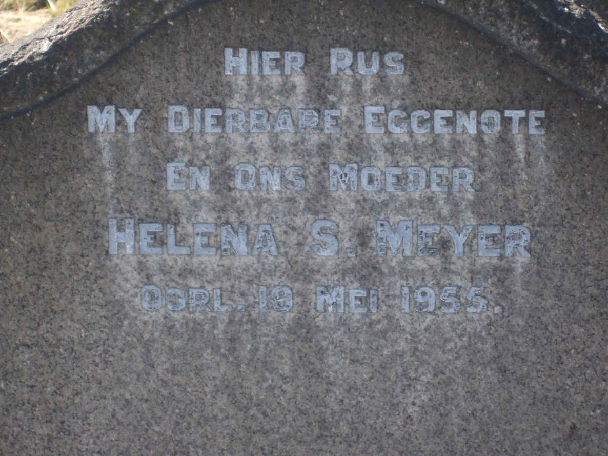 MEYER Helena S. −1955