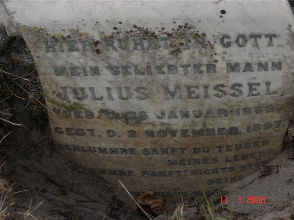 MEISSEL Julius 1862-1897