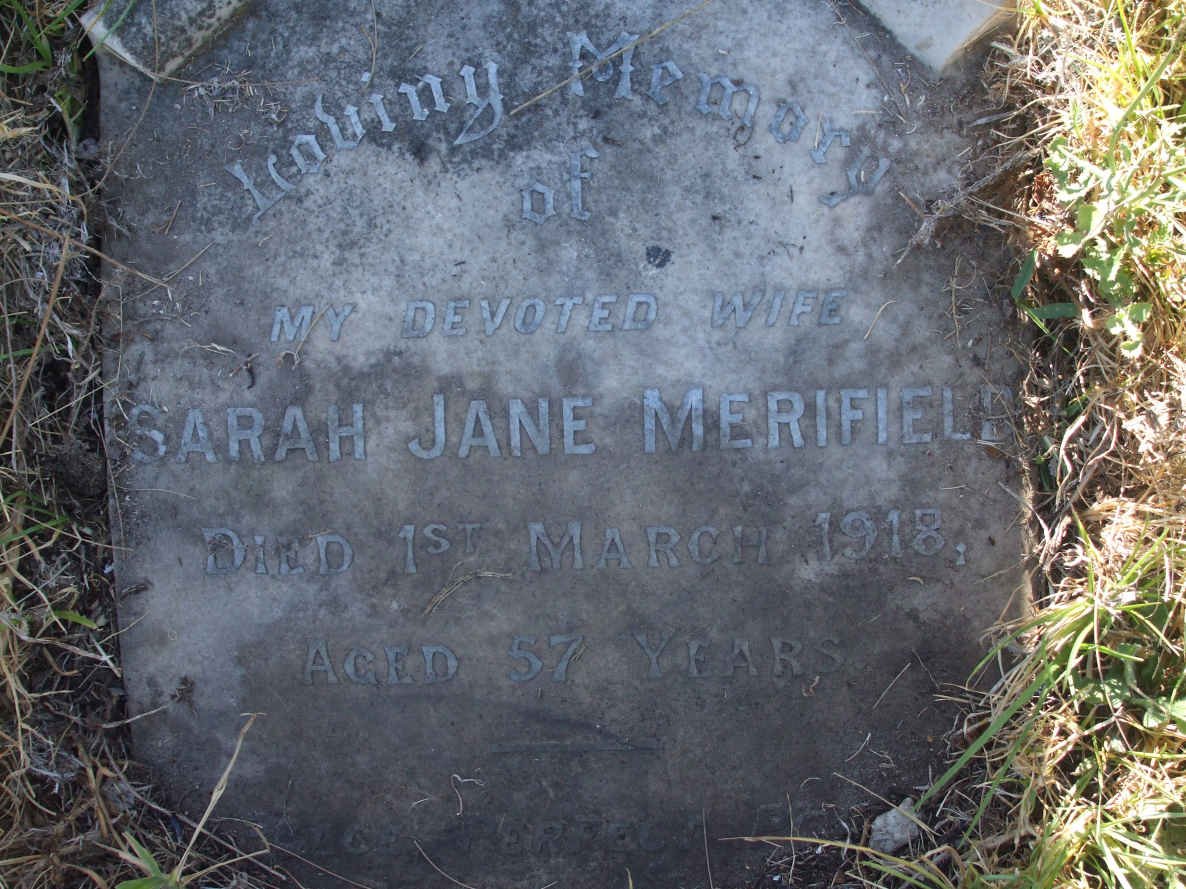 MERIFIELD Sarah Jane -1918