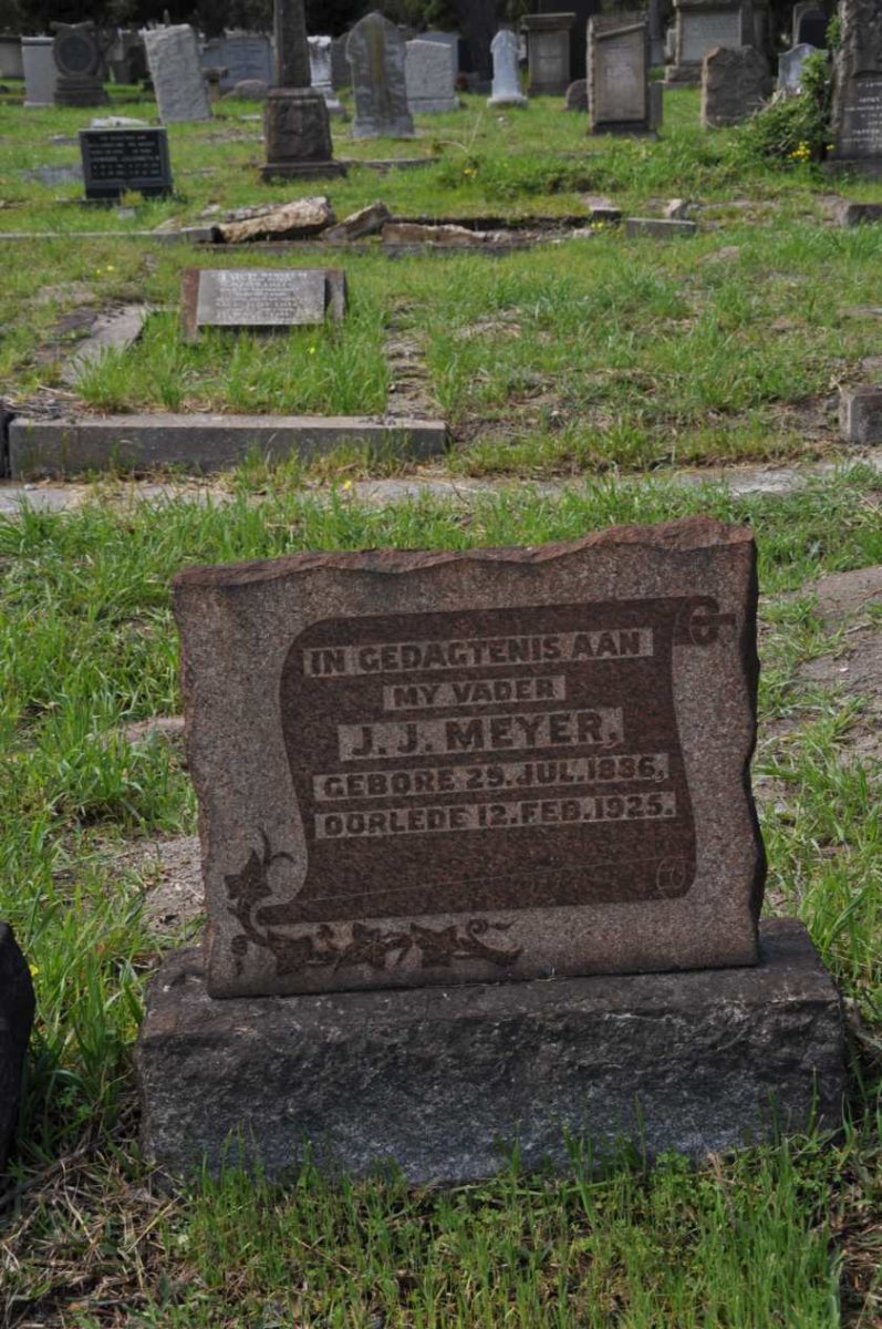 MEYER J.J. 1886-1925