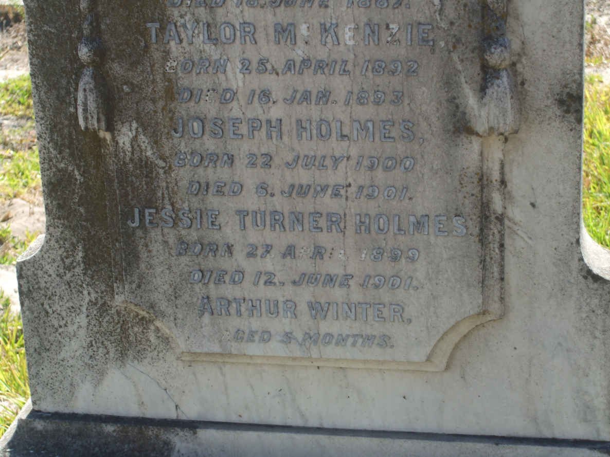 MERIFIELD Jessie Turner 1899-1901 :: MERIFIELD Arthur Winter  ?