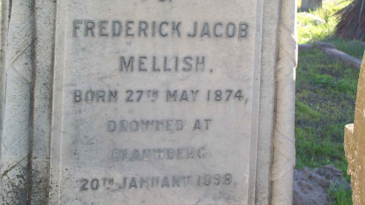 MELLISH Frederick Jacob 1874-1898