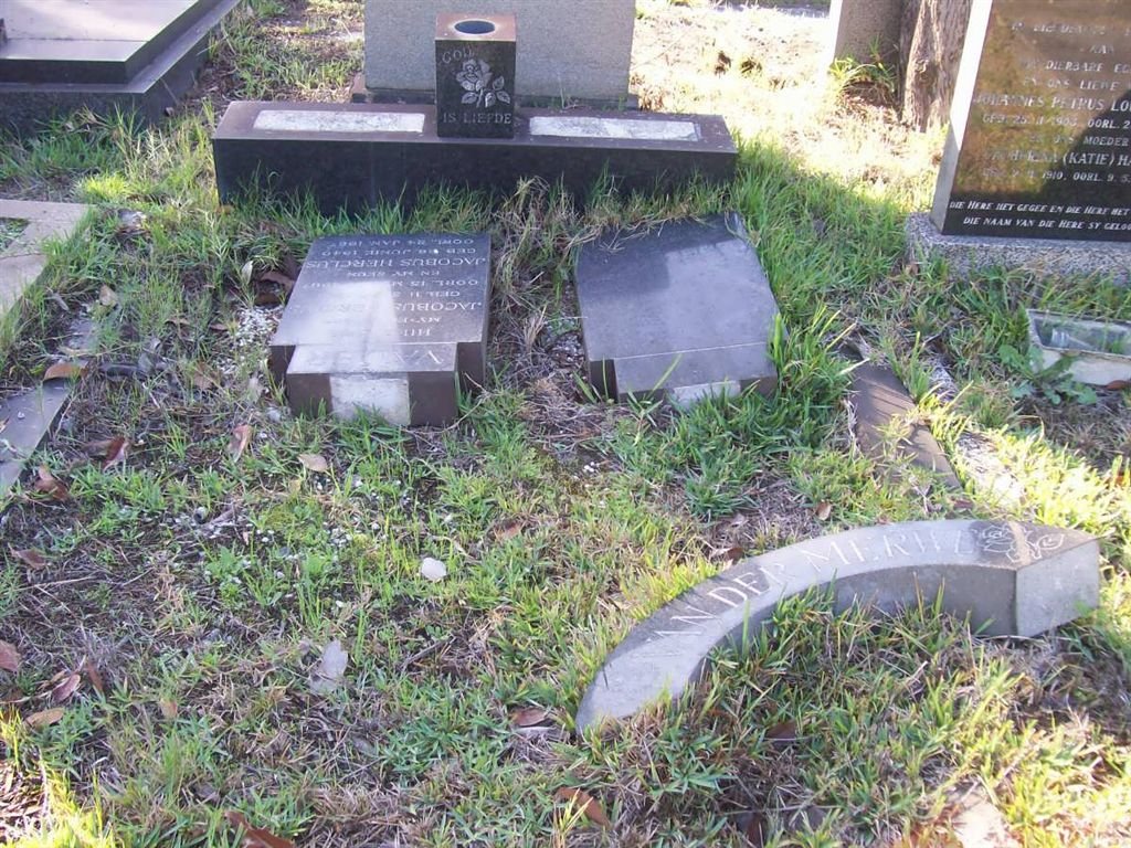 MERWE Jacobus Herclus, van der 1907-1967 :: VAN DER MERWE Jacobus Herclus 1940-1967