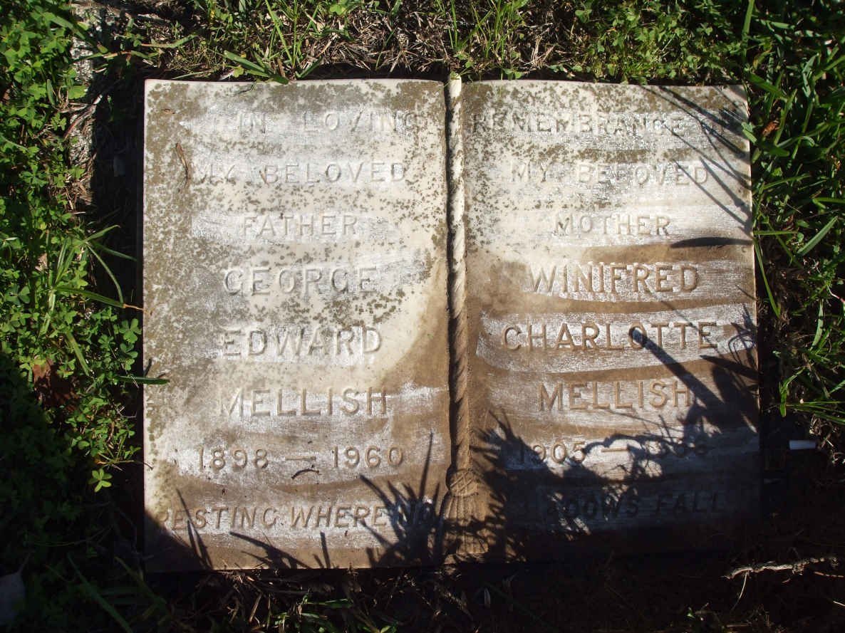 MELLISH George Edward 1898-1960 &amp; Winifred Charlotte 1905-1956