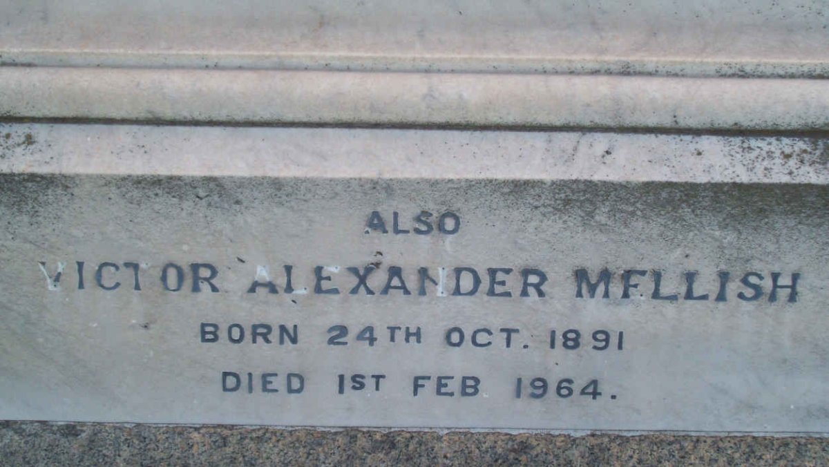 MELLISH Victor Alexander 1891-1964