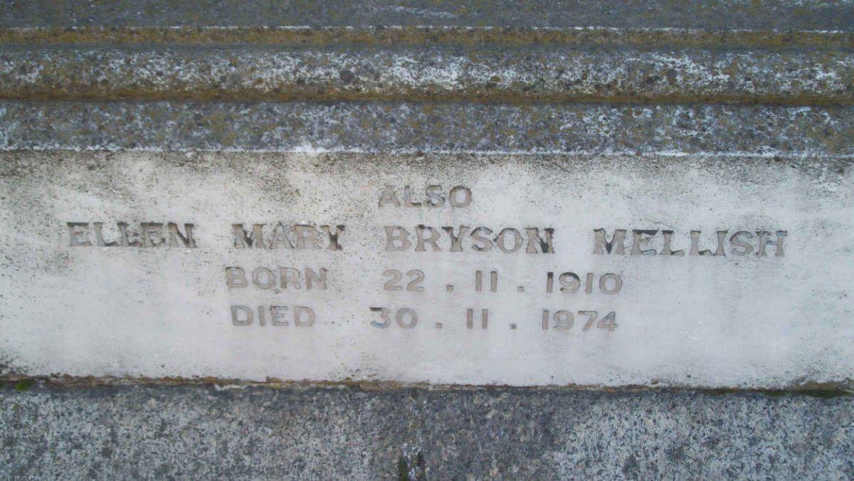 MELLISH Ellen Mary Bryson 1910-1974