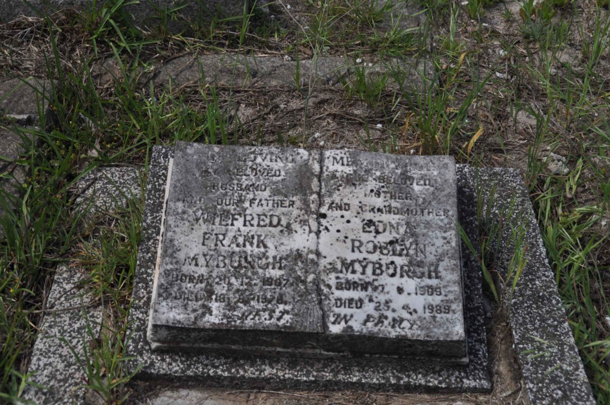 MYBURGH Wilfred Frank 1907-1978 &amp; Edna Roslyn 1909-1989