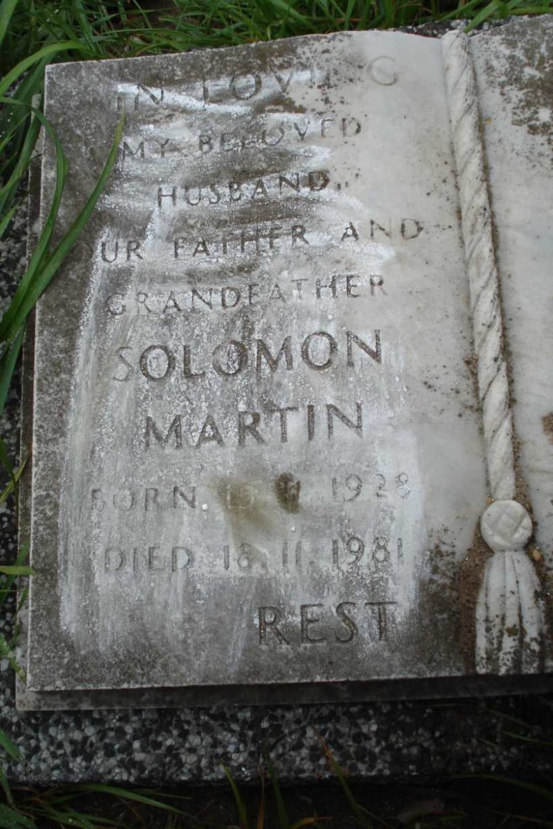 MARTIN Solomon 1928-1981