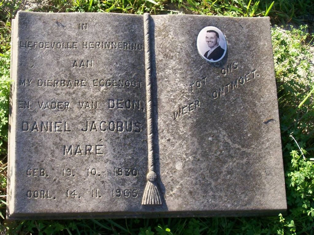 MARÉ Danile Jacobus 1930-1965