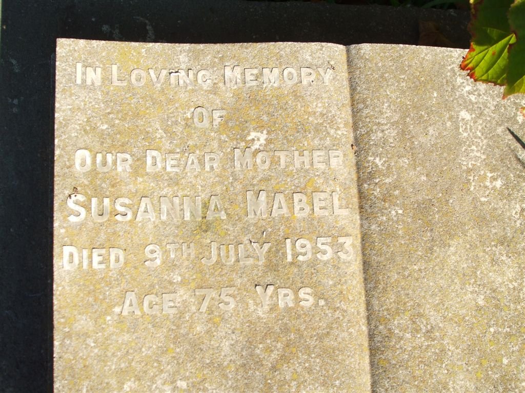 MABEL Susanna -1953