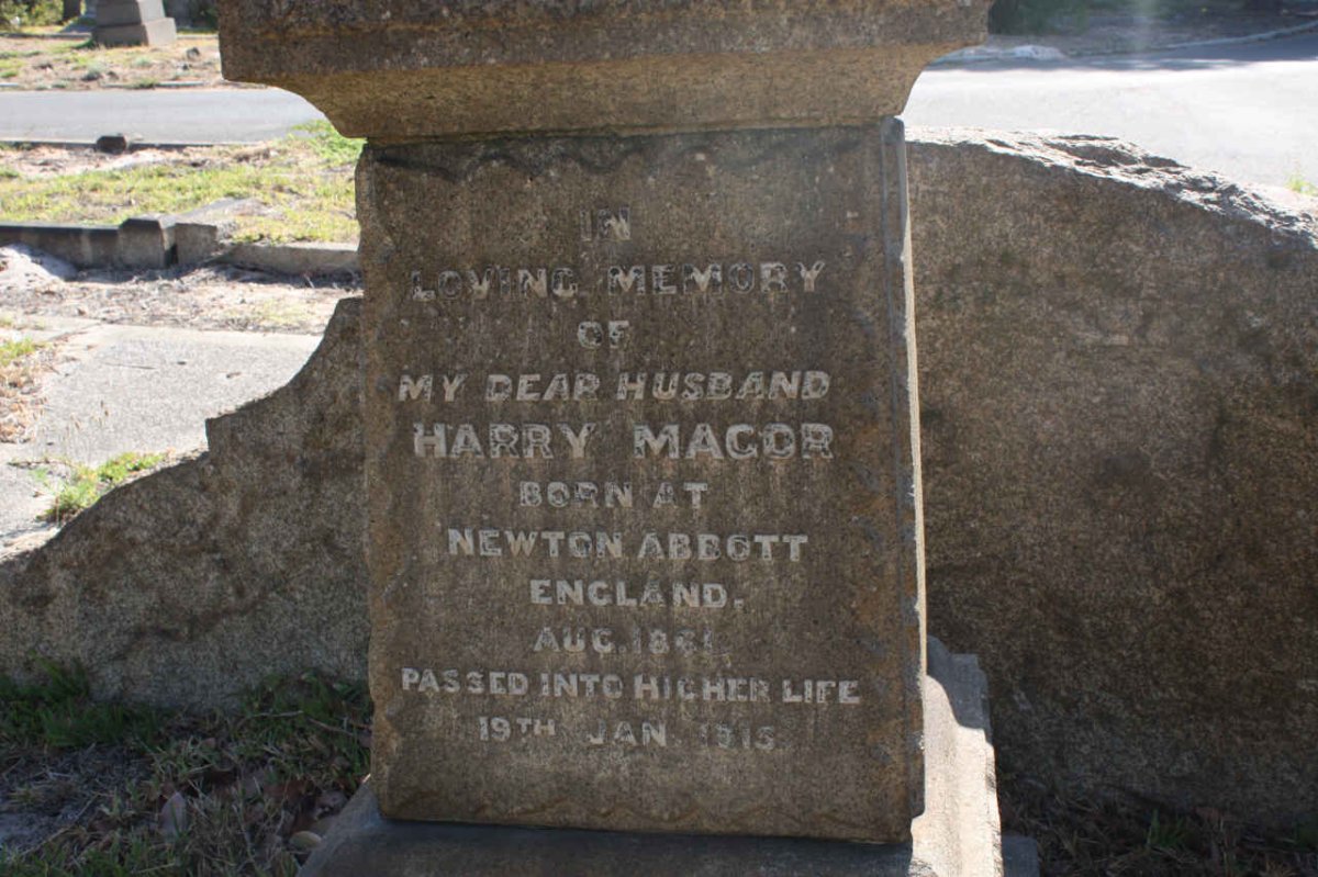 MAGOR Harry 18?? -1915