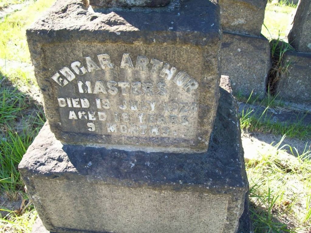 MASTERS Edgar Arthur -1926