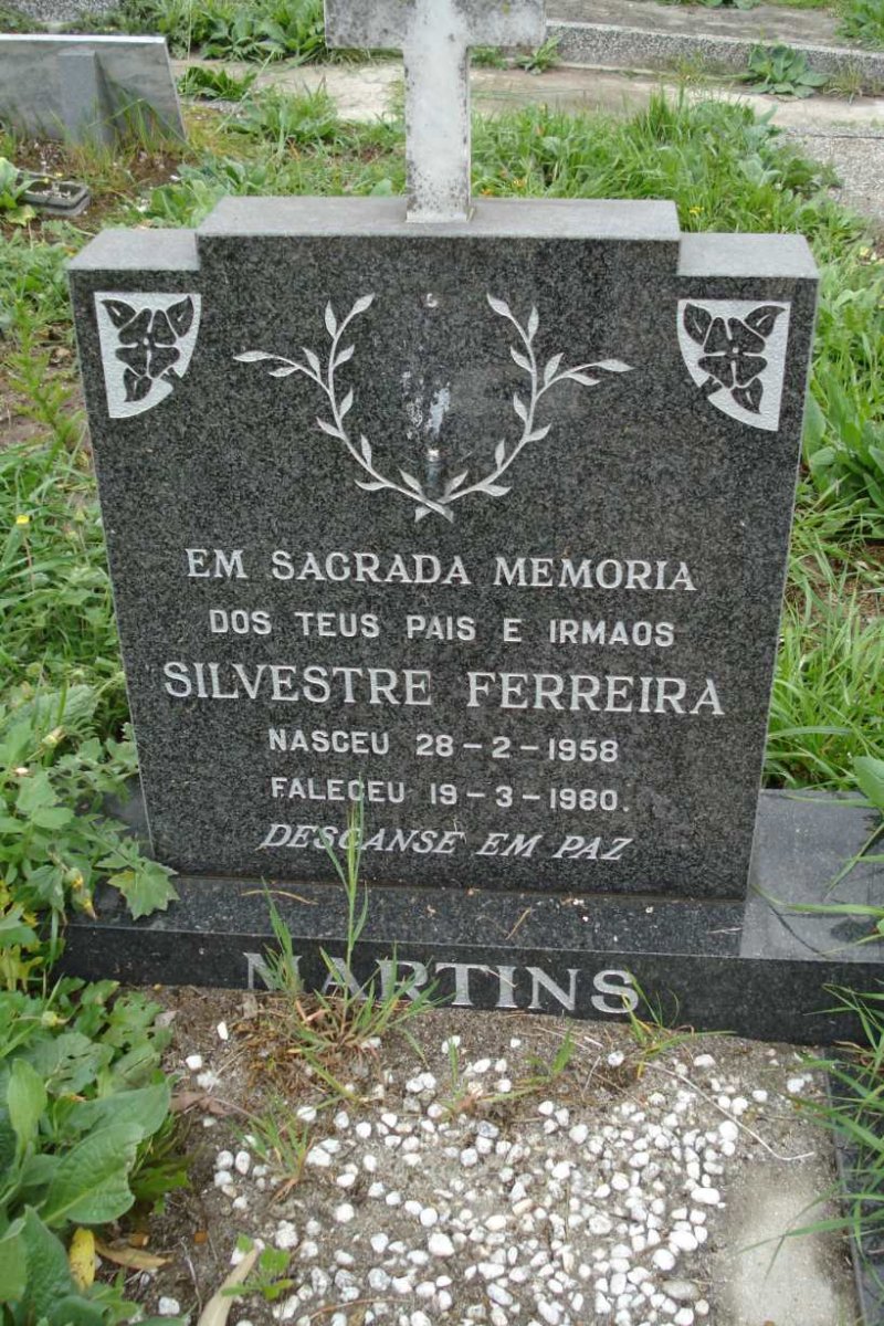 MARTINS Silvestre Ferreira 1958-1980