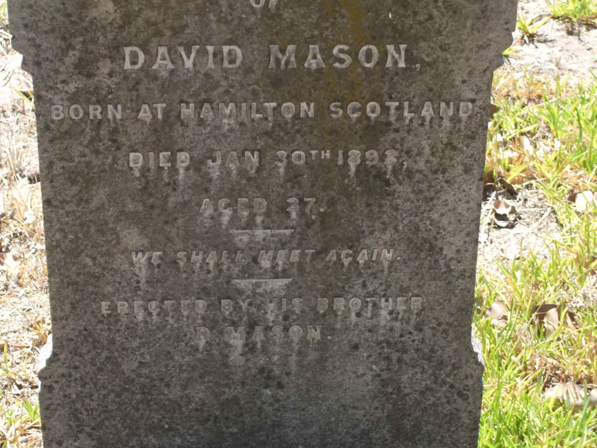 MASON David -1893