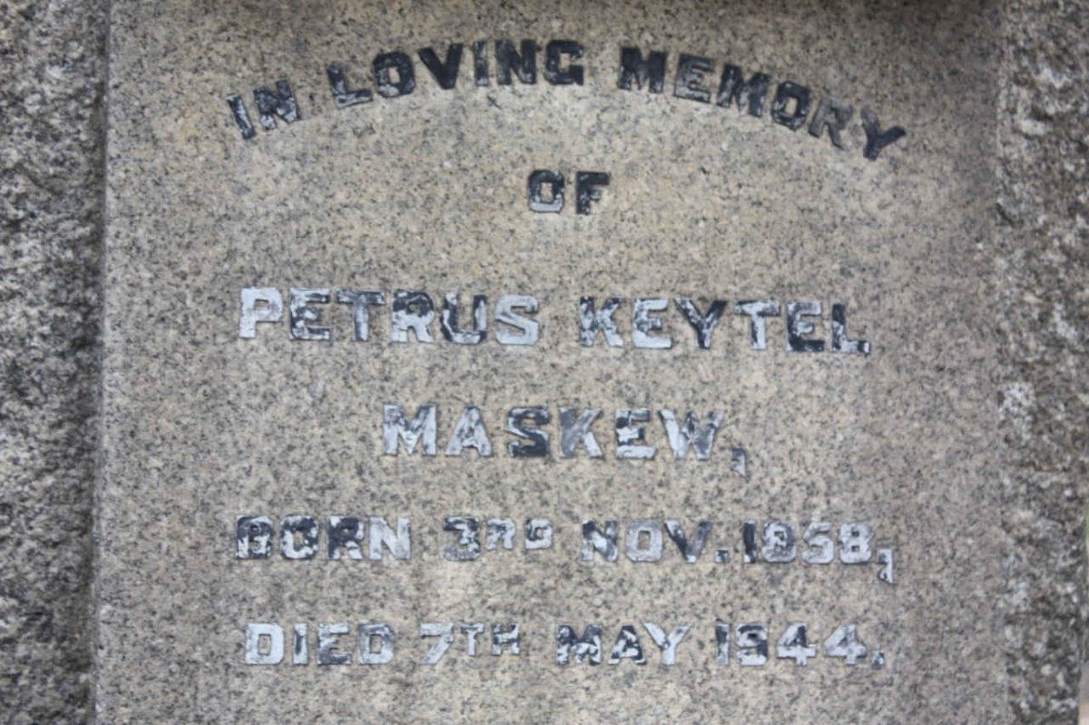MASKEW Petrus Keytel 1858-1944