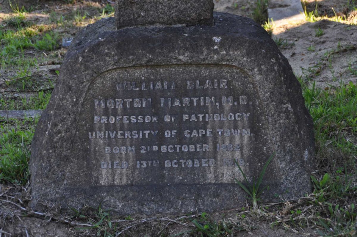 MARTIN William Blair Morton 1882-1918
