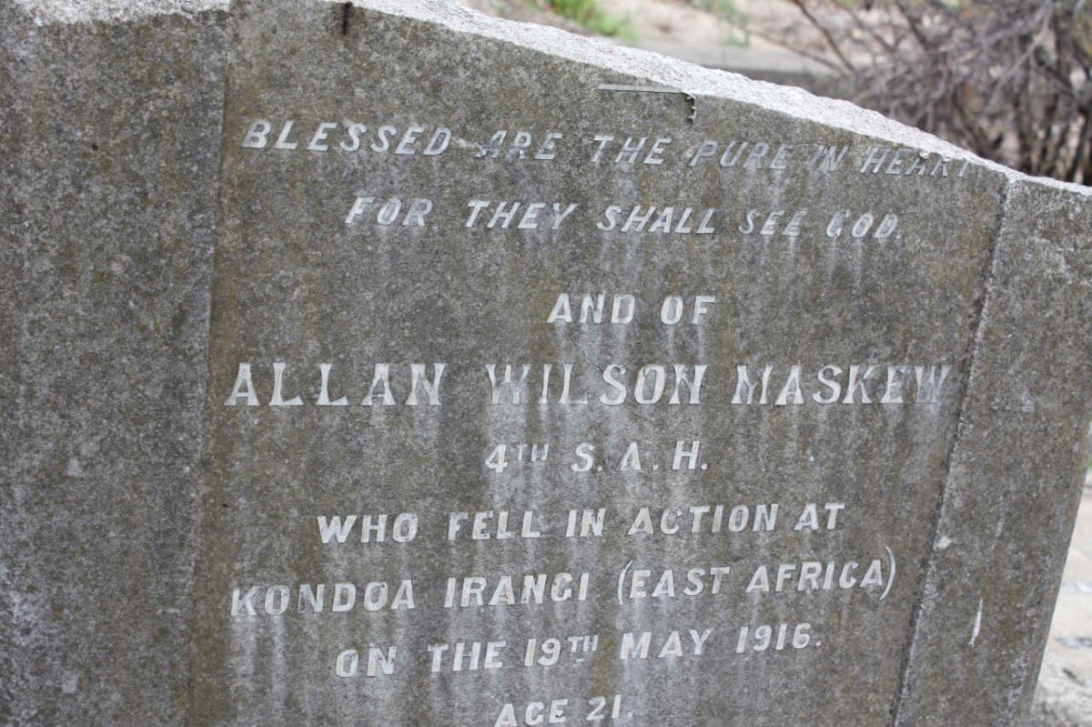 MASKEW Allan Wilson -1916 :: MASKEW ??