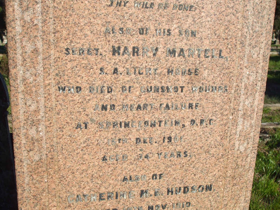 MARTELL Harry -1901