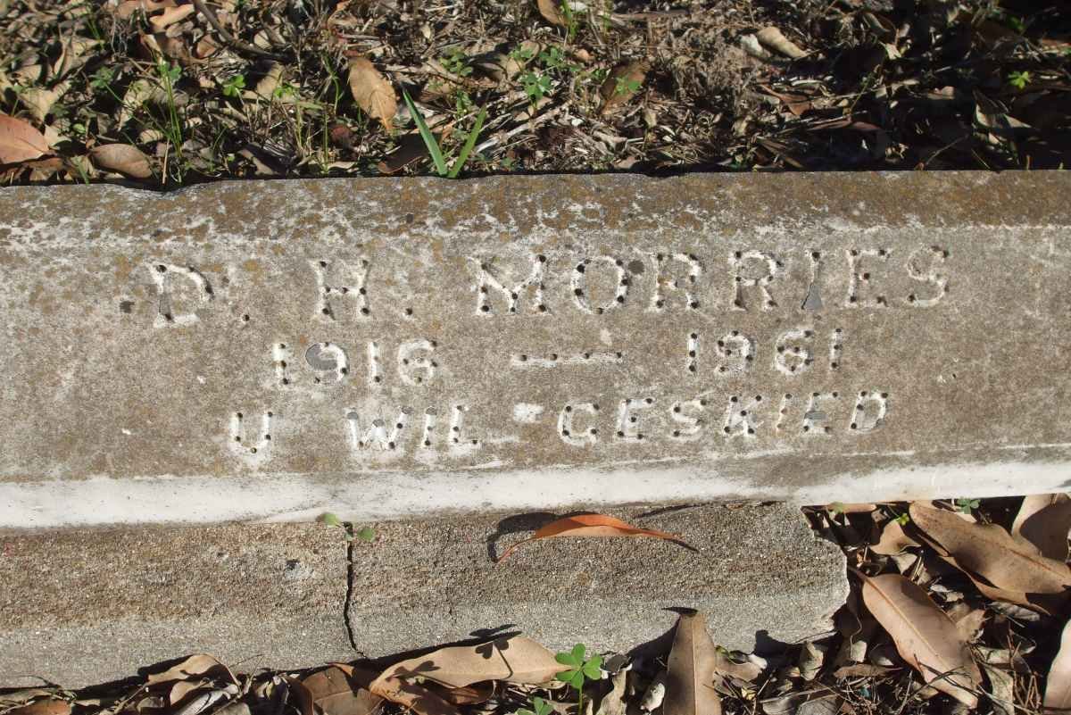 MORRIES D.H. 1916-1961