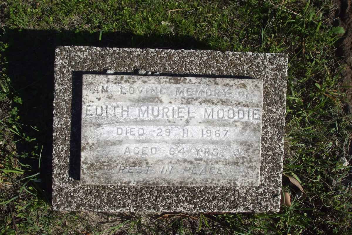MOODIE Edith Muriel -1967
