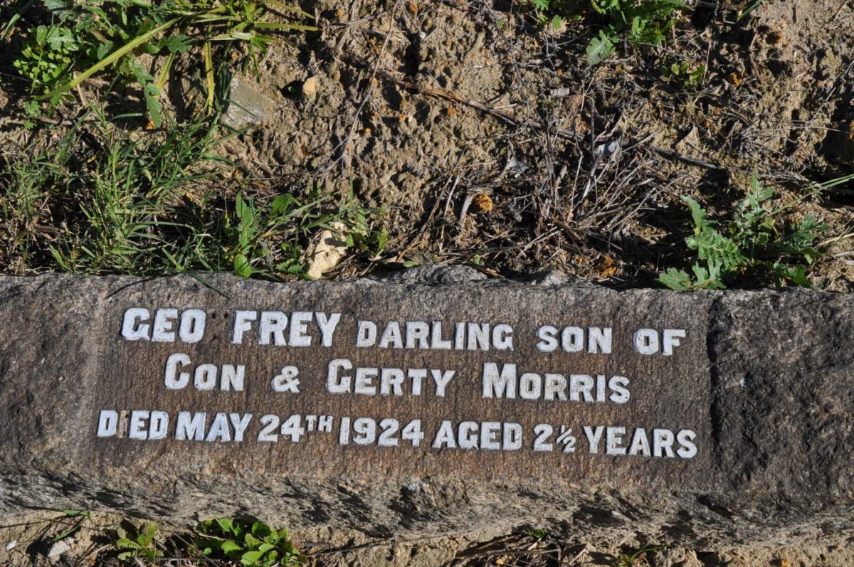 MORRIS Geoffrey -1924