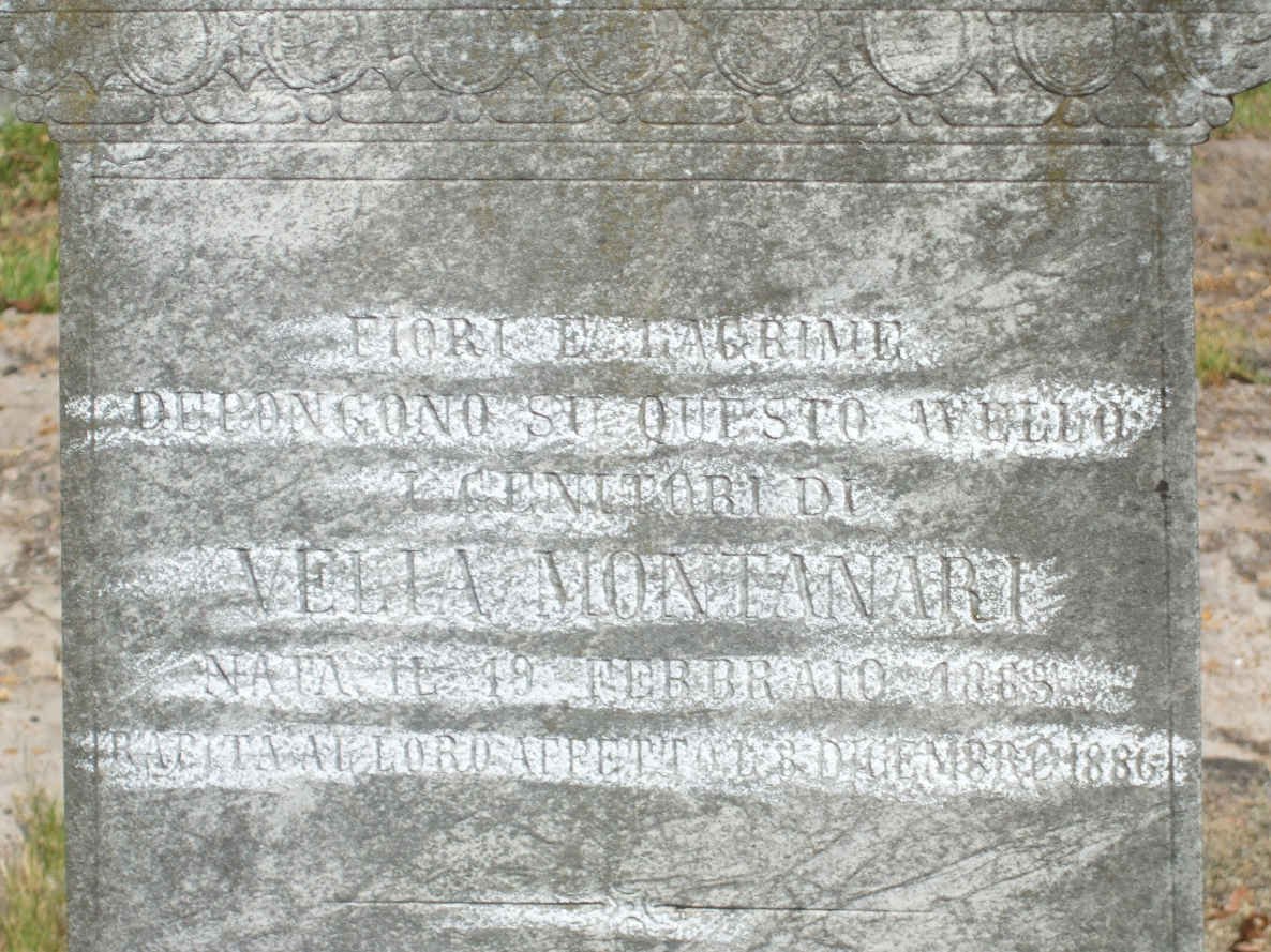 MONTANARI Velia 1863-1886