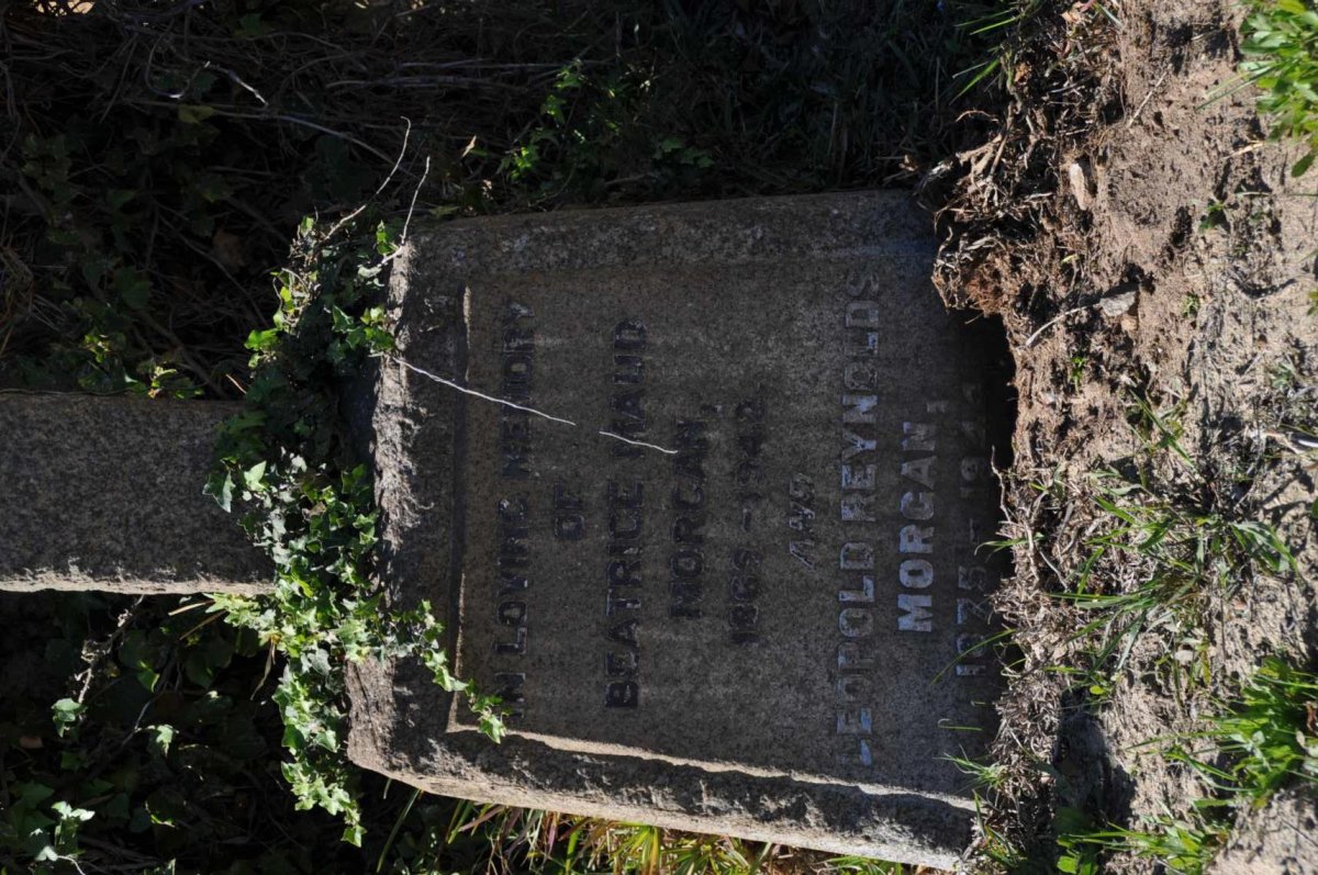 MORGAN Leopold Reynolds 1875-1944 &amp; Beatrice Maud 186?-1942