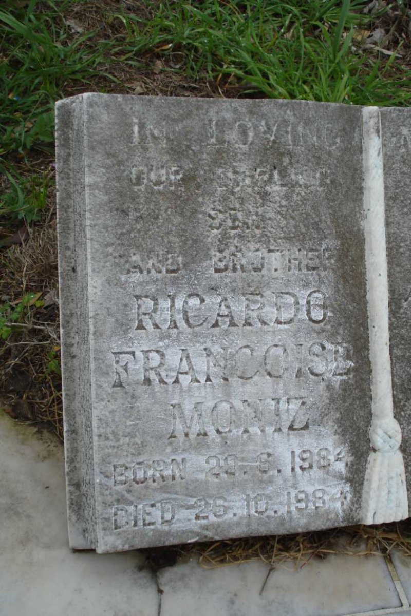 MONIZ Ricardo Francoise 1984-1984