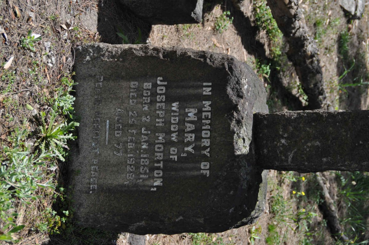 MORTON Mary 1851-1928