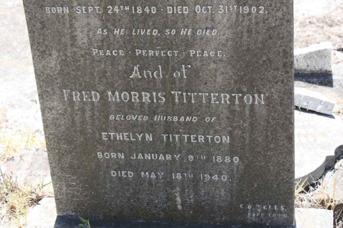 TITTERTON Fred Morris 1880-1940