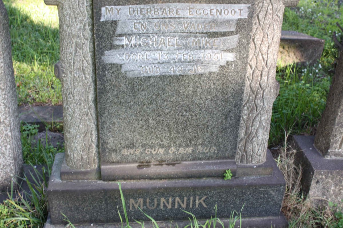 MUNNIK Michael -1951