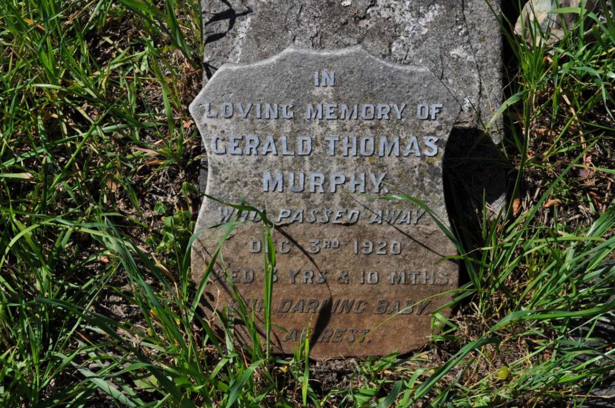MURPHY Gerald Thomas -1920