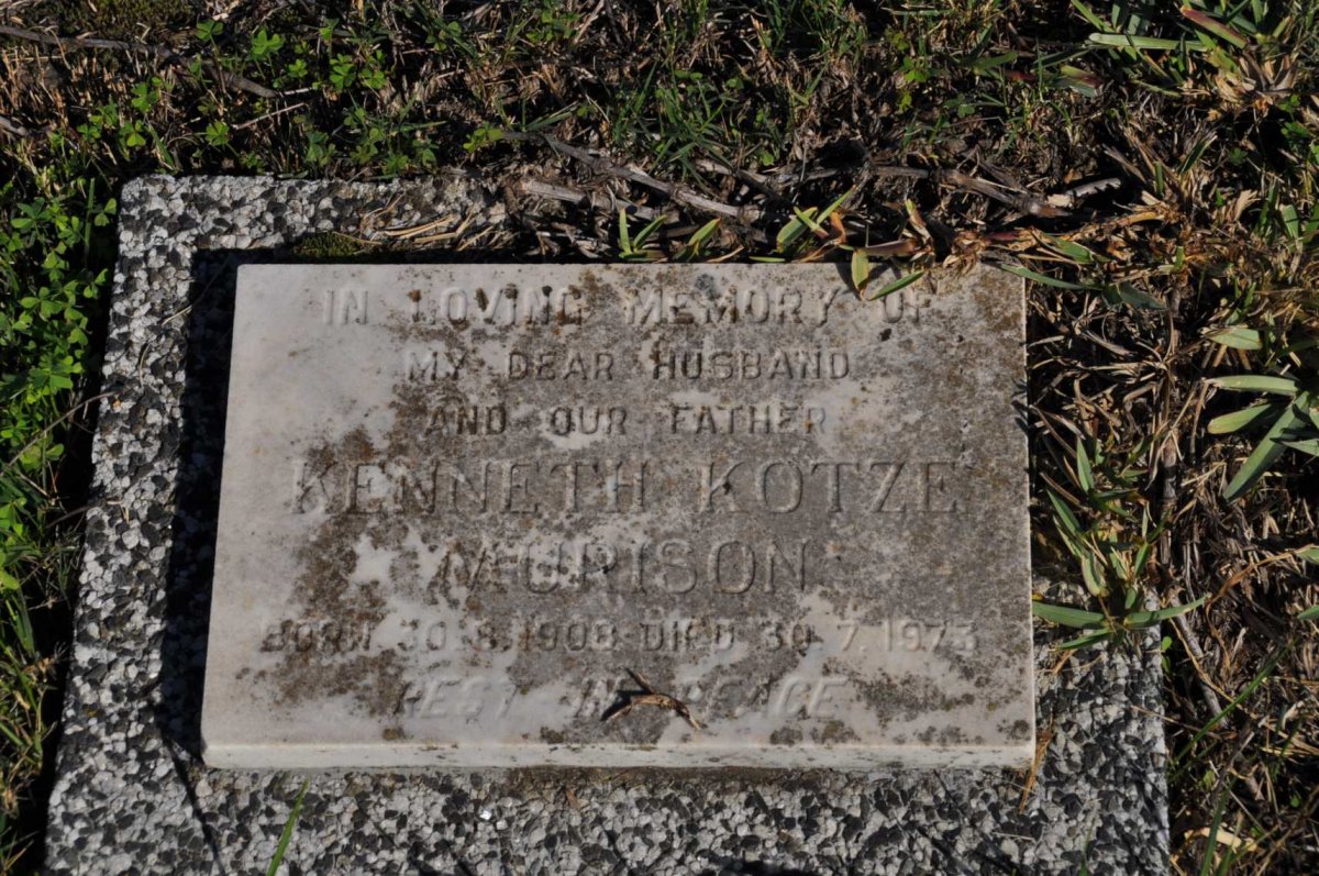 MURISON Kenneth Kotze 1908-1973