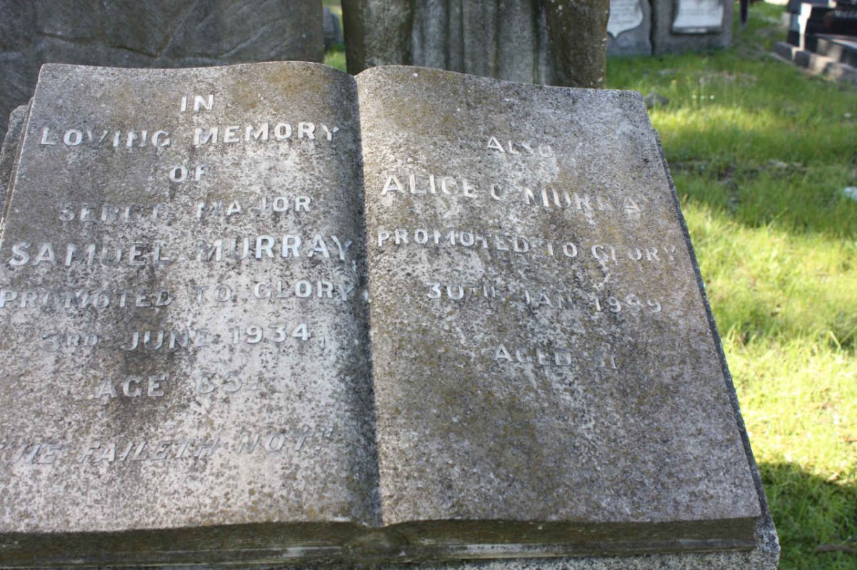 MURRAY Samuel -1934 &amp; Alice C -1959