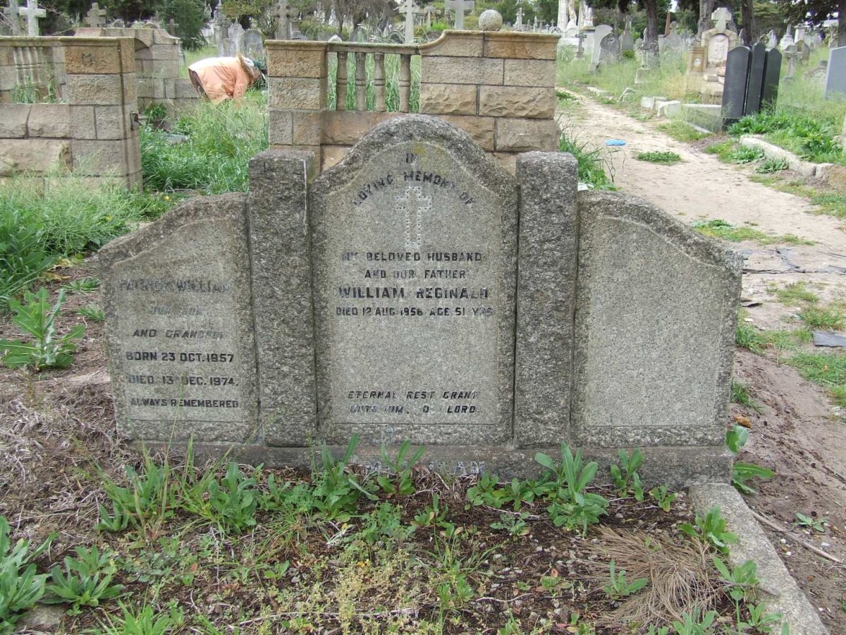 MULLIGAN William Reginald -1956 :: MULLIGAN Patrick William 1957-1974