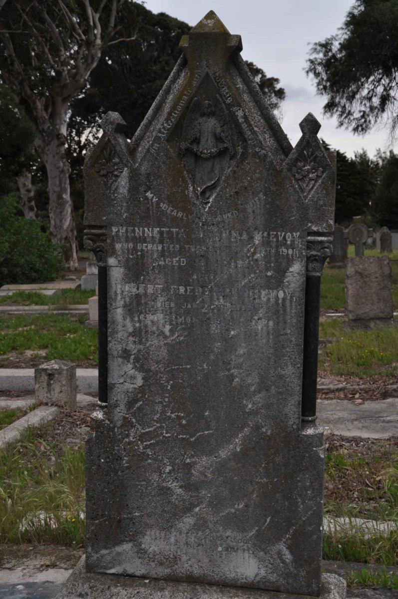 McEVOY Phennetta Johanna -1901 :: McEVOY Robert Frederick