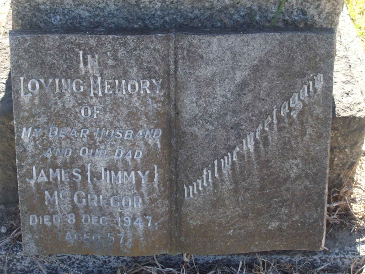 McGREGOR James -1947