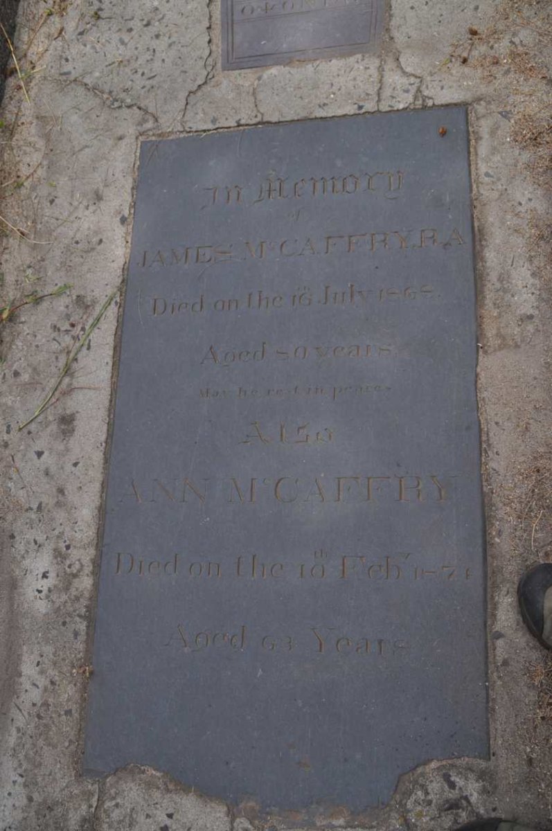 McCAFFRY James -1868 &amp; Ann -187?