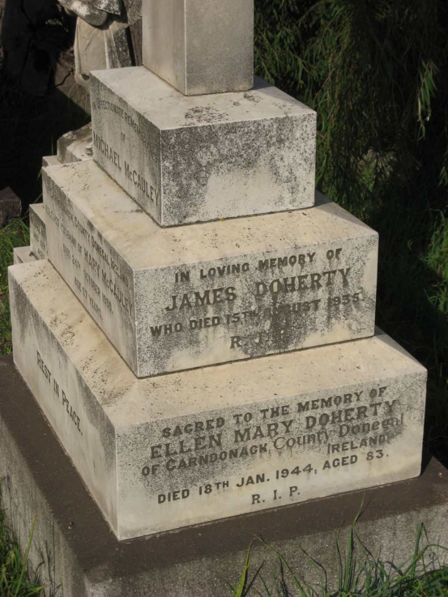 DOHERTY James -1935 &amp; Ellen Mary -1944