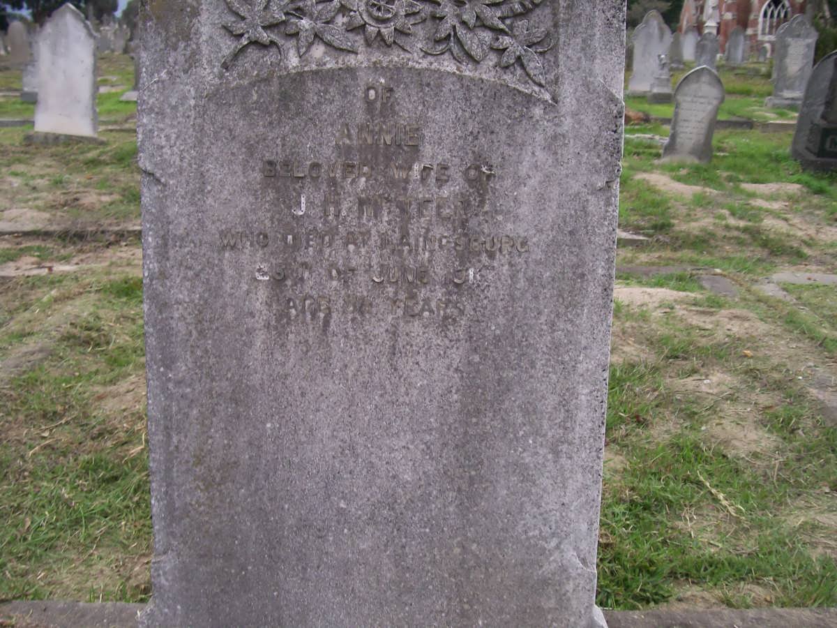 McTEER Annie -191?