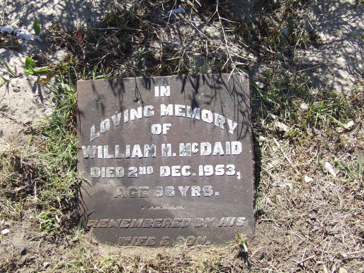McDAID William H. -1953