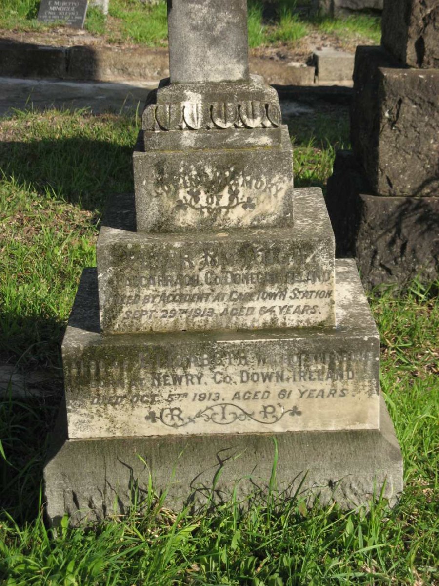 McHUGH Peter -1913 &amp; Elizabeth -1913
