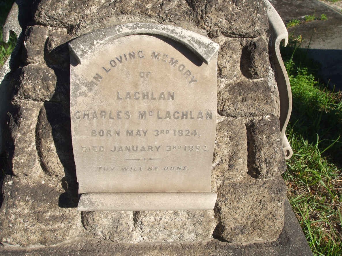 Mc LACHLAN Lachlan Charles 1824-1892