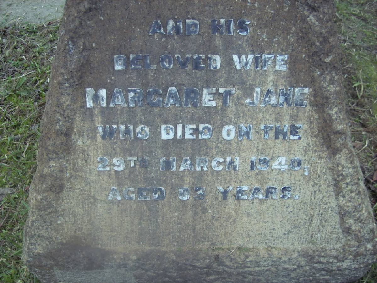McLACHLAN Margaret Jane -1940
