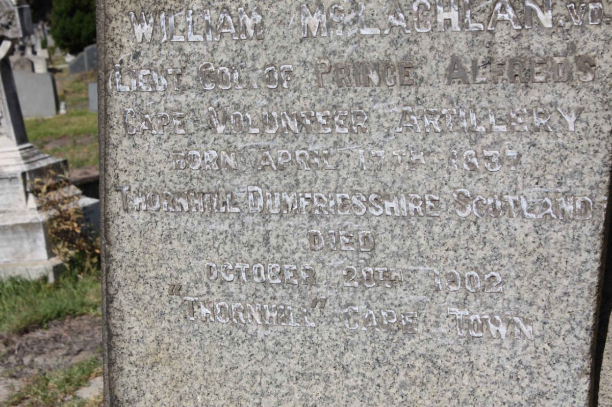 McLACHLAN William 1837-1902